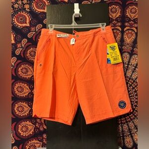 Men's Orange Shorts